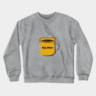 Coffee Boo Crewneck Sweatshirt